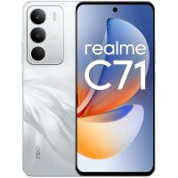 Imagem de Celular realme C71 RMX5303 Dual SIM de 128GB 4GB RAM de 6.67 50MP 5MP - White Swan (Anatel)